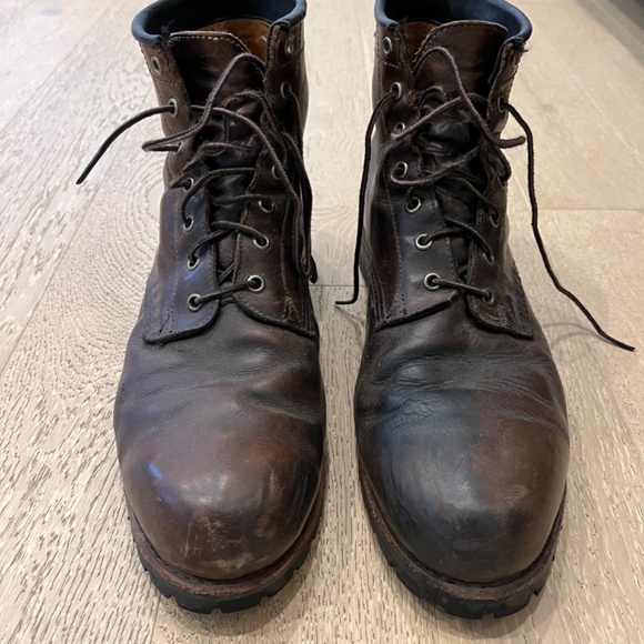 Frye Addison Lug Lace - Up : size 13